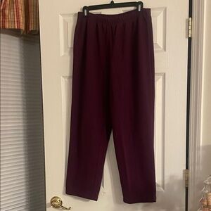 Women’s plum sweatpants